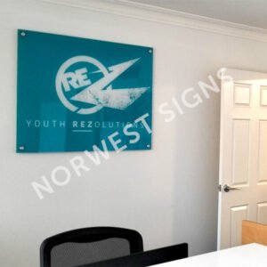 #Reception Sign #Norwest Signs #Hills Signs #Acrylic Sign