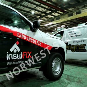 #ute sign #vehicle sign #norwest signs