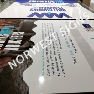 Hig Quality Printed Building Sign